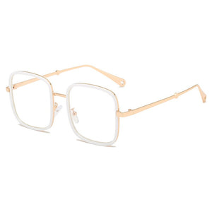 Square NO Blue Light Glasses Frames Sunglasses Optical Frames Men Women Spectacles Frames Prescription Eyeglasses