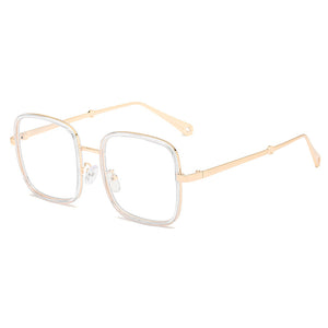 Square NO Blue Light Glasses Frames Sunglasses Optical Frames Men Women Spectacles Frames Prescription Eyeglasses