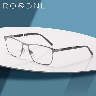 Square Optical Eyeglasses Frame Men Myopia Prescription Glasses Frame Male Brand Custom Spectacles Frame Business Style 2023