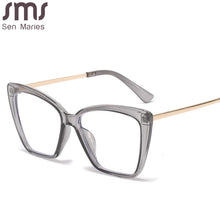 Load image into Gallery viewer, Square Optical Frame Anti-blue Eyeglasses Women Men Myopia Glasses Frames Retro Clear Prescription Frame Lady UV400
