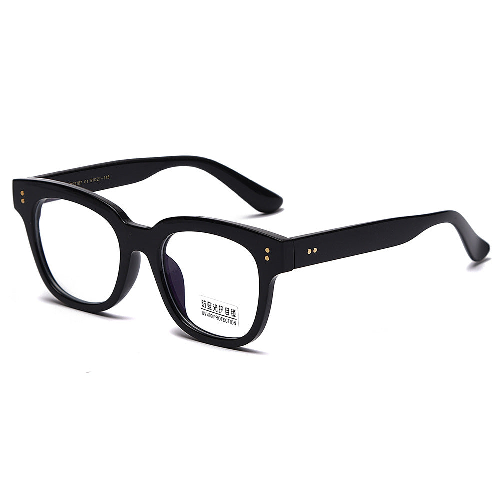 Square Optical Frames Eyeglasses Women Men TR90 Anti-blue Computer Glasses Frames Retro Clear Myopia Frame Lady UV400