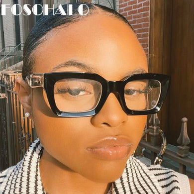 Square Optical Frames Women Spectacle Vintage Classic Glasses Men Retro Clear Lens Glass Transparent Shades Eyeglasses