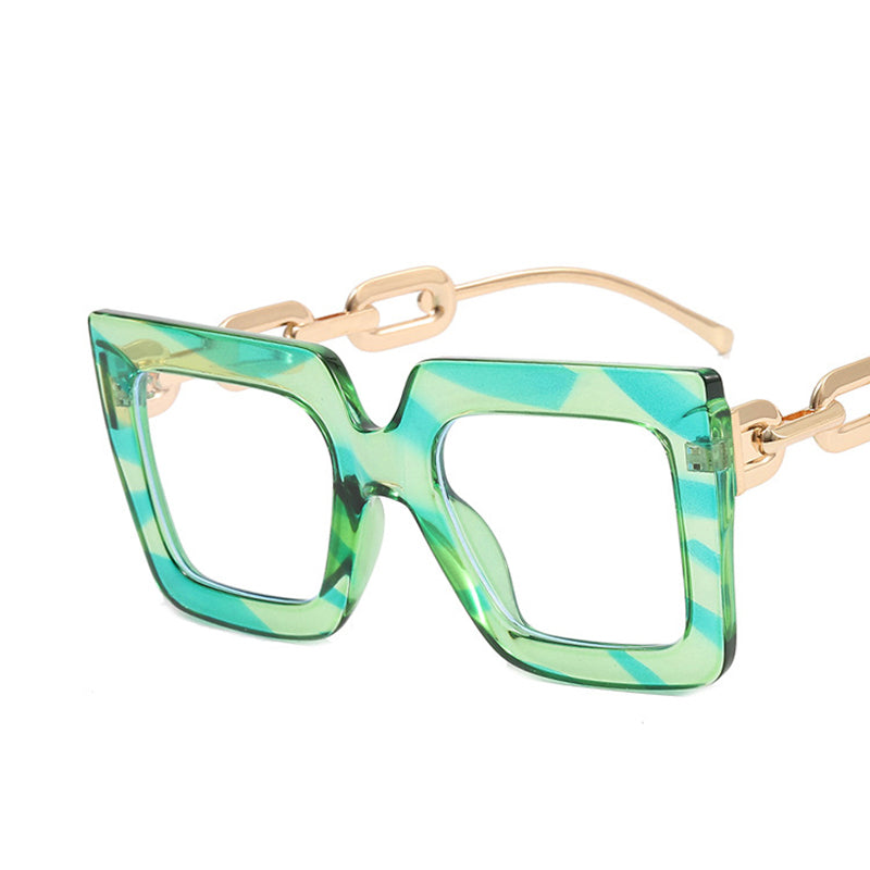 Square Optical Glasses Anti-blue Light Blocking Glasses Women Men Clear Eyeglasses Frame Transparent Lens Spectacle Unisex