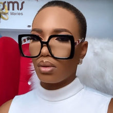 Load image into Gallery viewer, Square Optical Glasses Frames Women Men Oversized Clear Lens Glasses Myopia Frame Prescription Brand Designer Eyeglasses Eyewear