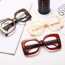 Load image into Gallery viewer, Square Optical Glasses Women Men Anti-blue Vintage Clear Glasses Eyeglasses Frame Transparent Lens Spectacle Frame Prescription