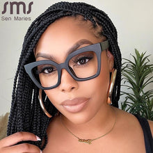 Load image into Gallery viewer, Square Optical Glasses Women Men Clear Anti Blue Light Blocking Glasses Frame Prescription Transparent Spectacle Frames Unisex