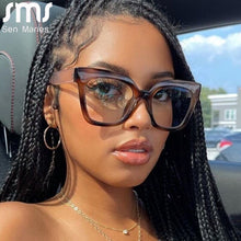 Load image into Gallery viewer, Square Optical Glasses Women Men Clear Anti Blue Light Blocking Glasses Frame Prescription Transparent Spectacle Frames Unisex