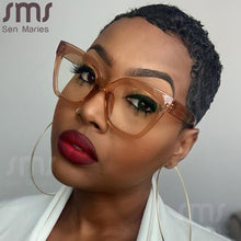 Load image into Gallery viewer, Square Optical Glasses Women Men Clear Anti Blue Light Blocking Glasses Frame Prescription Transparent Spectacle Frames Unisex