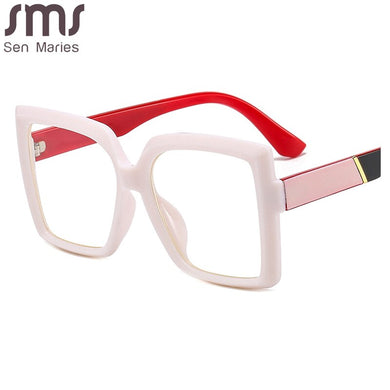 Square Optical Glasses Women Men Clear Lens Glasses Frame Prescription Transparent Spectacle Frames Unisex Eyeglasses