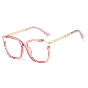 Square Optics Glasses Women Frames Vintage Transparent Lens Glasses Men Prescription Myopia Eyeglasses Frames