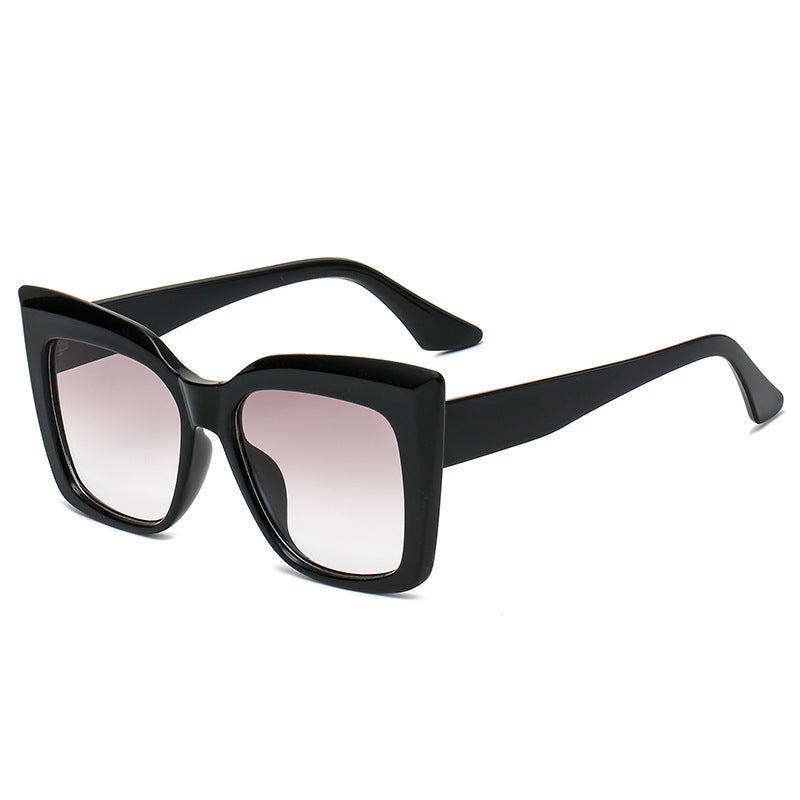 Square Oversized Cat Eye Sunglasses 2023Women Shades Trending Men Gradient Sun Glasses Shades UV400 Glasses Goggles