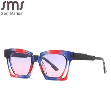 Square Oversized Sunglasses Square Men Women Shades UV400 Vintage Glasses  Brand Designer