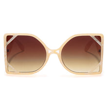 Load image into Gallery viewer, Square Oversized Sunglasses Women 2023 Steampunk Vintage Sunglasses Retro Sunglasses Men Gradient Eyewear Punk Ladies