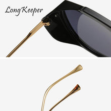 Load image into Gallery viewer, Square Oversized Sunglasses Women Men Pilot Sun Glasses Vintage Retro Driving Sun Glasses Metal Frame Punk Eyewear Gafas De Sol