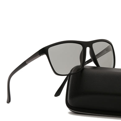 Square Photochromic Chameleon Polarized Sunglasses Unisex Men Women Brand Designer Driving Sun Glases UV400 Polaroid Sunglasses