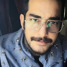 Load image into Gallery viewer, Square Pilot Sunglasses Men Driving 2023 Male  Brand Sun Glasses For Women Metal Designer Cool Shades MIRROR retro