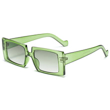Load image into Gallery viewer, Square Pink Sunglasses Women Retro Brand Sun Glasses Female Rectangle Gradient Colors Leopard Oculos De Sol