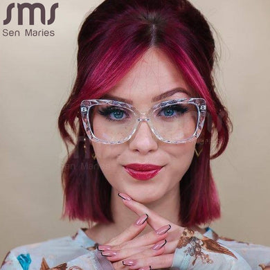 Square Prescription Glasses for Women Classic Myopia Optical Photochromic Eyeglasses Frames Men Vintage Spectacles Frames