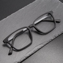 Load image into Gallery viewer, Square Pure Titanium Myopia Glasses Men Optical Large Frame Ultra-Light Prescription Glasses Frame Decorative Glasses Frame 9822
