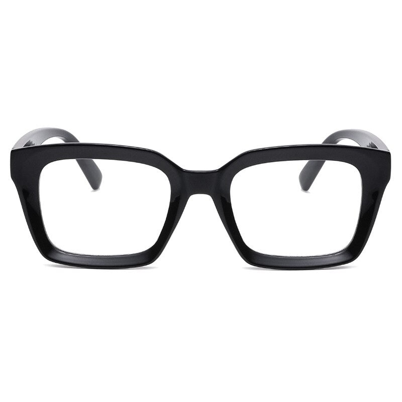 Square Retro Glasses Frames Anti Blue Men Women Rivet Brand Designer Optical Eyeglasses Eyewear Computer Glasses