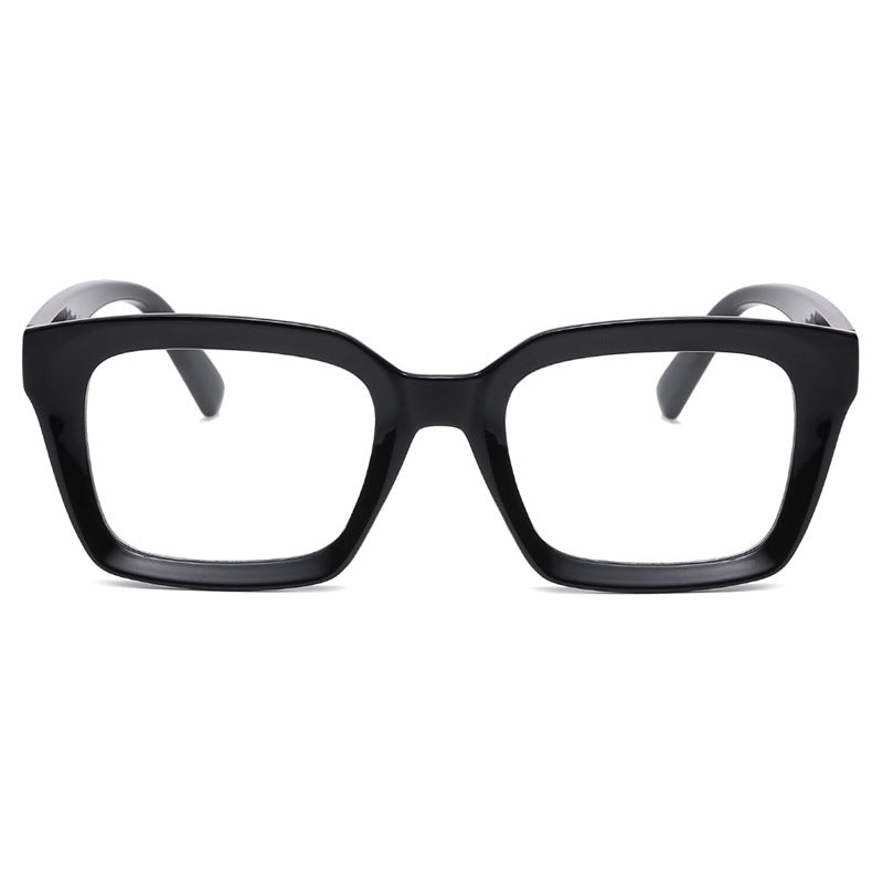Square Retro Glasses Frames Anti Blue Men Women Rivet Brand Designer Optical Eyeglasses Eyewear Computer Glasses