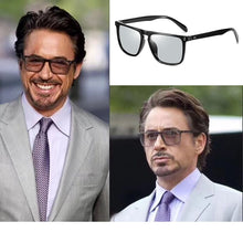 Load image into Gallery viewer, Square Retro Rivet Pochromic Sunglasses Men Polarized Women Sports Sun Glasses Day Night Vision Driving gafas de sol hombre