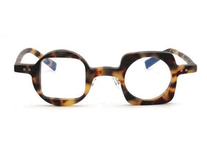 Square Round Acetate Glasses Frame Retro Women Full Rim Optical Eyewear Brand Design Clear Lens Myopia Eyeglasses Men Spectacle