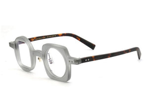 Square Round Acetate Glasses Frame Retro Women Full Rim Optical Eyewear Brand Design Clear Lens Myopia Eyeglasses Men Spectacle