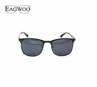 Square Slim Polarized Sunglasses Men Women Simple Aluminium Magnesium Sunglasses Sun Glasses De Sol Masculin 8605