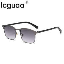 Load image into Gallery viewer, Square Smoke Sun Protection Glasses Man Brand Desinger UV400 Shades Rectangle Sunglasses For Men 2023