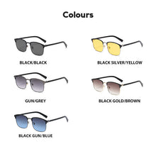 Load image into Gallery viewer, Square Smoke Sun Protection Glasses Man Brand Desinger UV400 Shades Rectangle Sunglasses For Men 2023