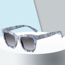 Load image into Gallery viewer, Square Snake Sunglasses Bulk 2023 Plastic Zebra Sun Glasses Women Sun Glasses Gafas Oculos De Sol