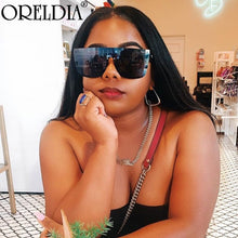 Load image into Gallery viewer, Square Steampunk Sunglasses 2023 Women Men Oversized Big Frame Sun Glasses Female  Brand Designer Eyeglasses UV400