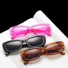 Load image into Gallery viewer, Square Sun Glasses Female Luxury Brand Travel Small Rectangle Sunglasses Women Vintage Retro Oculos Lunette De Soleil