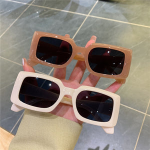Square Sunglasses For Women  Frame Retro Style 2023 Vintage Design Shades Sun Glasses Bulk Sunglass