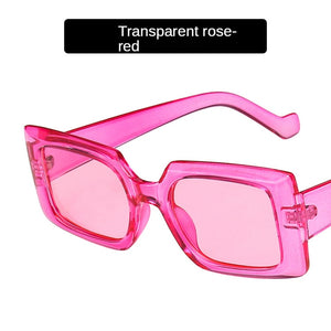 Square Sunglasses For Women  Frame Retro Style 2023 Vintage Design Shades Sun Glasses Bulk Sunglass