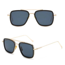 Load image into Gallery viewer, Square Sunglasses Lentes de Iron Man Vintage Retro Metal Frame Sun Glasses Women