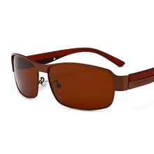 Load image into Gallery viewer, Square Sunglasses Men Polarized Mirror Retro Vintage Sun Glasses For Men Anti-Glare Driver'S Oculos