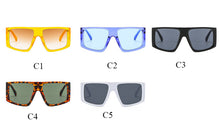 Carica l'immagine nel visualizzatore di Gallery, Square Sunglasses Men Women 2023 Oversized Retro Sun Glasses Candy Color Shades UV400 Punk Big Frames Gafas De Sol Hombre
