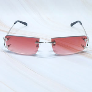 Square Sunglasses Mens Sunglasses Rimless Brand Designer Luxury Brand Sunglasses Carter Wire C Sunglasses Shades Eyewear