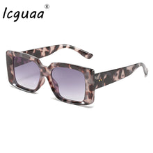 Load image into Gallery viewer, Square Sunglasses Women 2023 Retro Gradient Sun Glasses Men Blue Big Frame Glasses Vintage Eyewear UV400