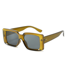 Load image into Gallery viewer, Square Sunglasses Women 2023 Retro Gradient Sun Glasses Men Blue Small Frame Glasses Rectangle Vintage Eyewear UV400