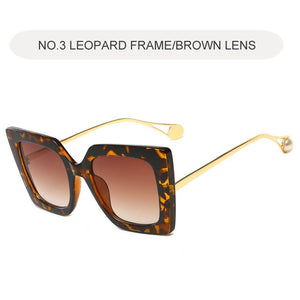 Square Sunglasses Women 2023  Brand Designer Unisex Sun Glasses Alloy Frame Female Glasses Feminino Oculos De Sol