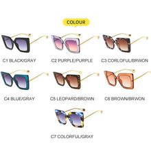 Load image into Gallery viewer, Square Sunglasses Women 2023  Brand Designer Unisex Sun Glasses Alloy Frame Female Glasses Feminino Oculos De Sol