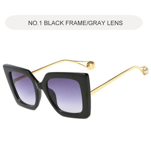 Square Sunglasses Women 2023  Brand Designer Unisex Sun Glasses Alloy Frame Female Glasses Feminino Oculos De Sol