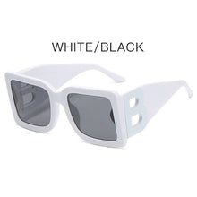 Carica l&#39;immagine nel visualizzatore di Gallery, Square Sunglasses Women 2023 Big Frame Shades Men Brand  Sun Glasses UV400 Oversized B Sunglasses Designer