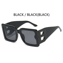 Carica l&#39;immagine nel visualizzatore di Gallery, Square Sunglasses Women 2023 Big Frame Shades Men Brand  Sun Glasses UV400 Oversized B Sunglasses Designer