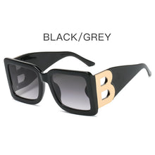 Carica l&#39;immagine nel visualizzatore di Gallery, Square Sunglasses Women 2023 Big Frame Shades Men Brand  Sun Glasses UV400 Oversized B Sunglasses Designer