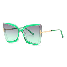 Load image into Gallery viewer, Square Sunglasses Women Luxulry Brand Design Retro Glasses Frame For Men Oversized Gradient Eyeglasses Spectacle UV400