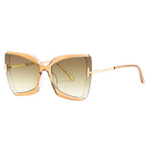 Load image into Gallery viewer, Square Sunglasses Women Luxulry Brand Design Retro Glasses Frame For Men Oversized Gradient Eyeglasses Spectacle UV400